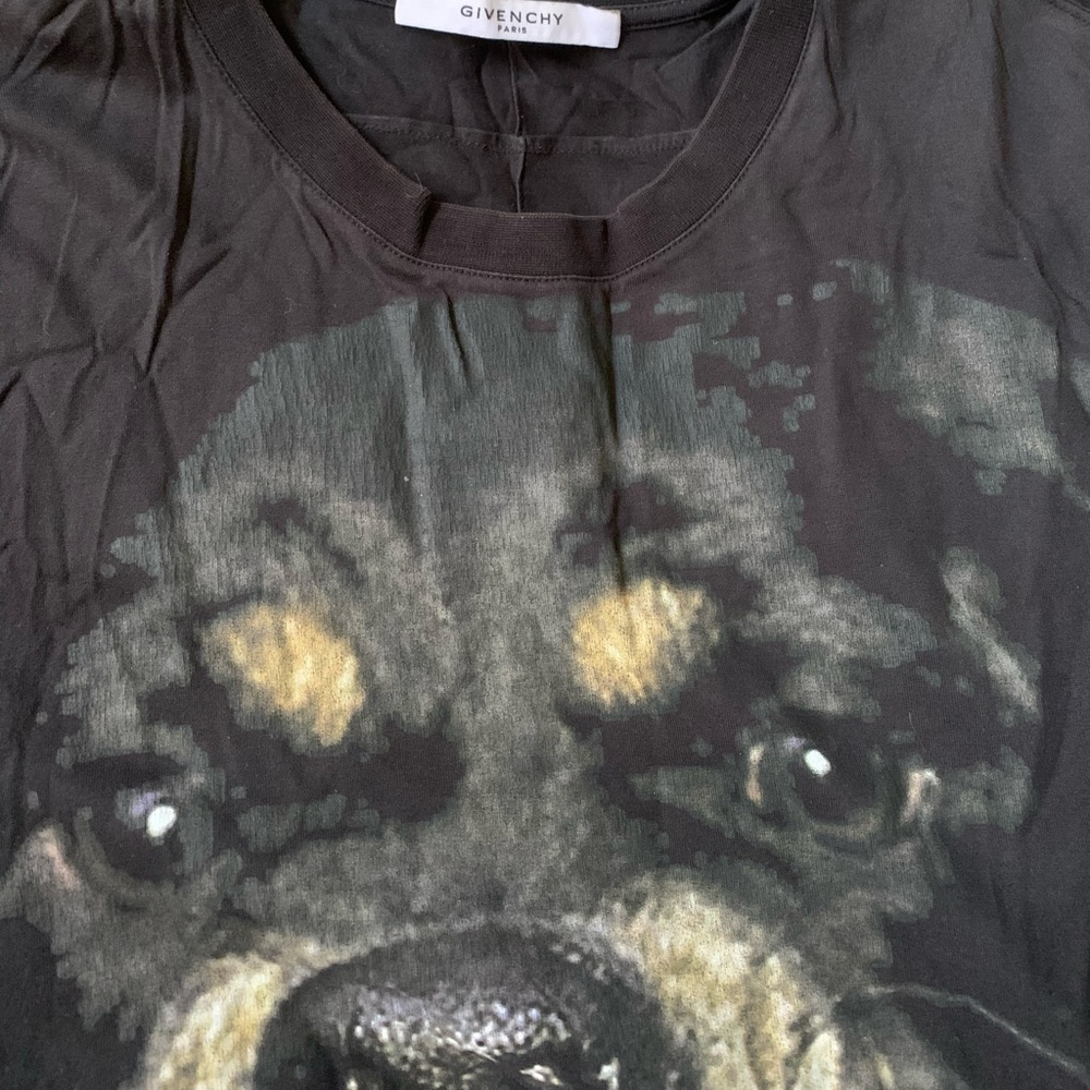 Givenchy x Riccardo Tisci Fierce Rottweiler Dog T-shirt Size Large